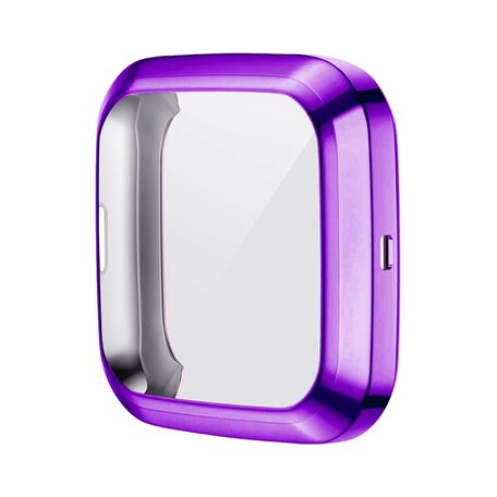 Fitbit Versa 2 Soft TPU Fall (vollständig geschützt) - Lila