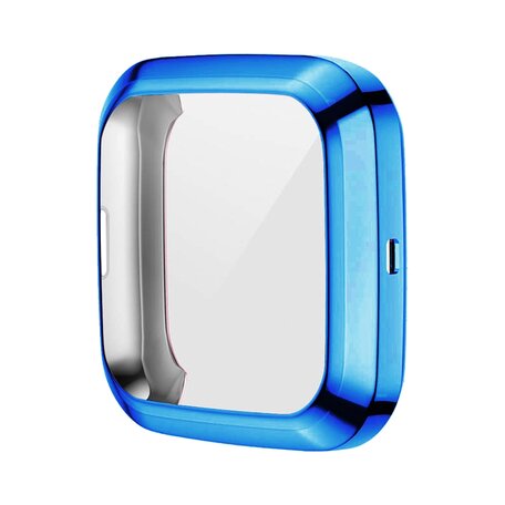 Fitbit Versa 2 Soft TPU Fall (vollständig geschützt) - Blau