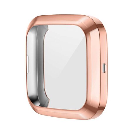Fitbit Versa 2 Soft TPU Fall (vollständig geschützt) - Rosa Gold