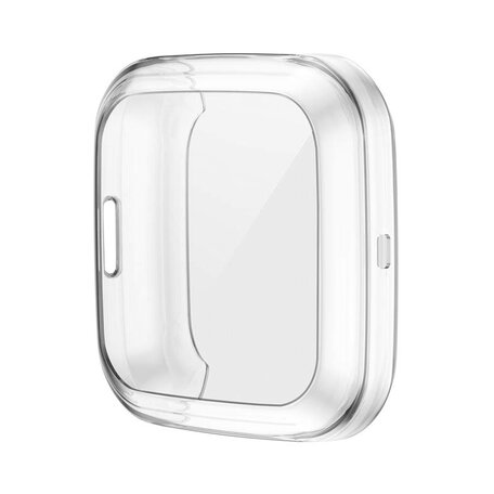 Fitbit Versa 2 Soft TPU Fall (vollständig geschützt) - Transparent