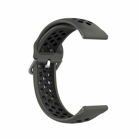 Garmin Vivoactive 5 / Vivoactive 3 - Silikon-Sportband mit Schnalle - Schwarz