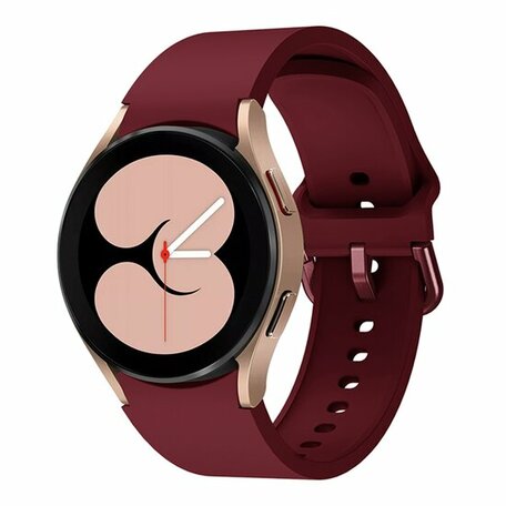 Klassisches Sportarmband - Weinrot - Samsung Galaxy Watch 6 Classic - 47mm & 43mm