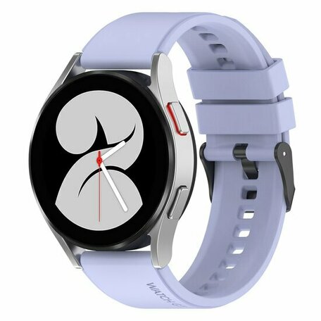 Silikonband mit Schnalle - Flieder - Samsung Galaxy Watch 6 Classic - 47mm & 43mm