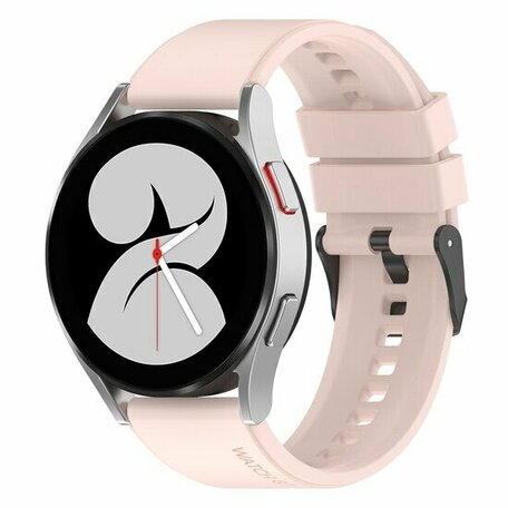 Silikonband mit Schnalle - Hellrosa - Samsung Galaxy Watch 6 Classic - 47mm & 43mm