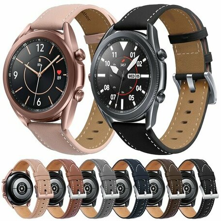 Premium Lederarmband - Altrosa - Samsung Galaxy Watch 6 Classic - 47mm & 43mm