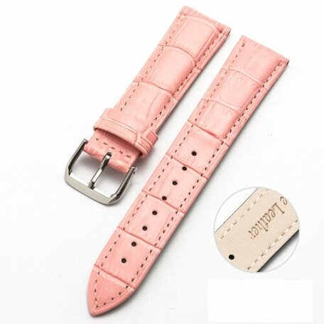 Samsung Galaxy Watch Active 2 - Krokodillederband - Pink