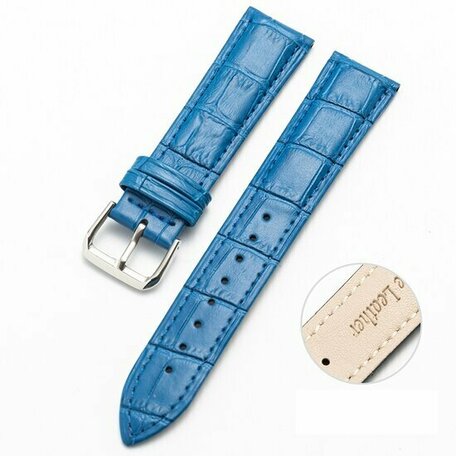 Samsung Galaxy Watch 3 - 45mm - Krokodillederband - Blau