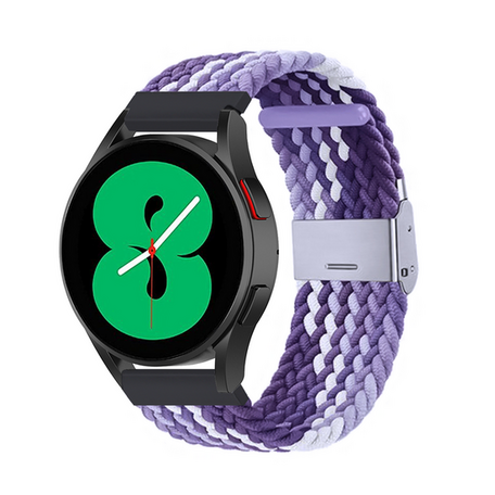 Garmin Vivoactive 4 / 4L - Geflochtenes Armband - Hellviolett / Violett