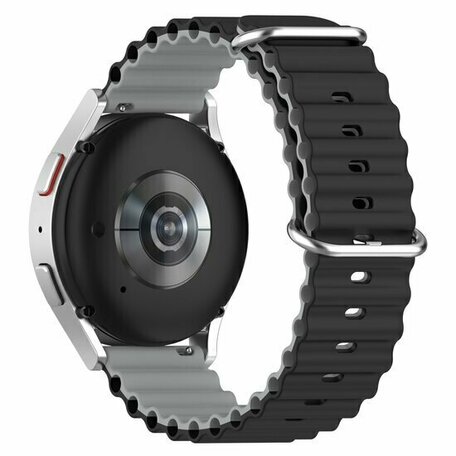 Huawei Watch GT 3 pro - 43mm - Ocean Style Armband - Schwarz / grau