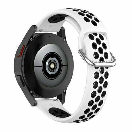 Huawei Watch GT 3 pro - 43mm - Silikon-Sportband mit Schnalle - Weiß + Schwarz