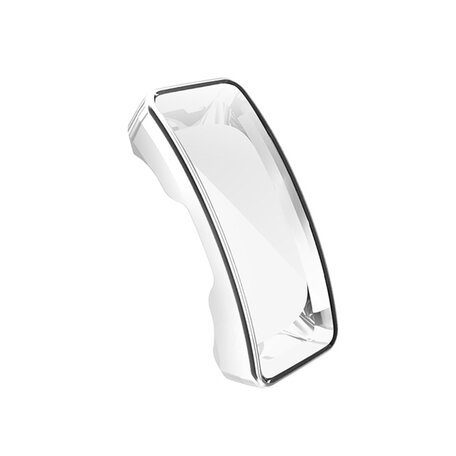 Fitbit Inspire 1 / HR / Ace 2 TPU-Hülle (vollständig geschützt) - Silber