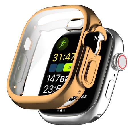 Apple Watch Ultra TPU Hülle - Vollständig geschützt - Rose gold - Geeignet für Apple Watch 49mm (Ultra)
