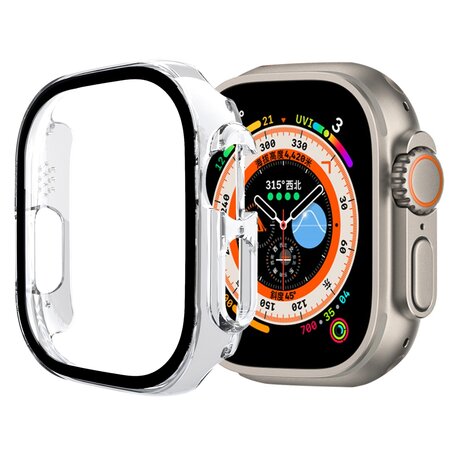Apple Watch Ultra Gehäuse - Transparent - Geeignet für Apple Watch 49mm