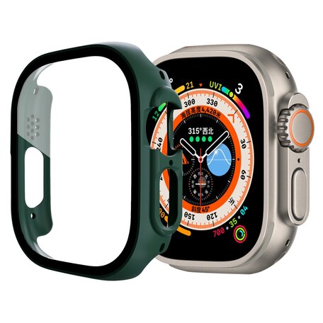 Apple Watch Ultra Gehäuse - Dunkelgrün - Geeignet für Apple Watch 49mm