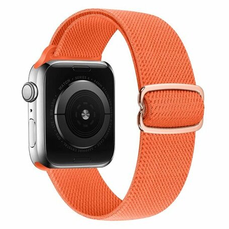 Solo Loop Nylonband - Koralle - Geeignet für Apple Watch 44mm / 45mm / 46mm / 49mm