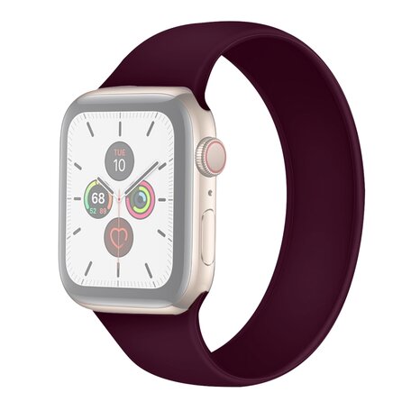Solo Loop Link series Armband - Größe: M - Lila - Geeignet für Apple Watch 38mm / 40mm / 41mm / 42mm