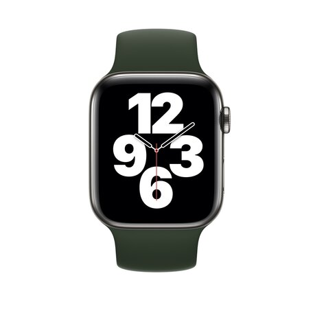 Solo Loop Link series Armband - Größe: L - Army Green - Geeignet für Apple Watch 38mm / 40mm / 41mm / 42mm