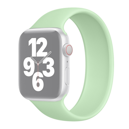 Solo Loop Link series Armband - Größe: L - Grün - Geeignet für Apple Watch 38mm / 40mm / 41mm / 42mm