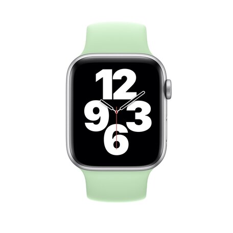 Solo Loop Link series Armband - Größe: L - Grün - Geeignet für Apple Watch 38mm / 40mm / 41mm / 42mm