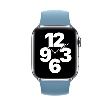 Solo Loop Link series Armband - Größe: M - Blau - Geeignet für Apple Watch 44mm / 45mm / 46mm / 49mm