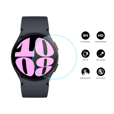 Bildschirmschutz - Glass - Geeignet für die Samsung Galaxy Watch 6 - 40mm