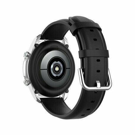 Garmin Forerunner 255 - Klassisches Lederarmband - Schwarz - Leder