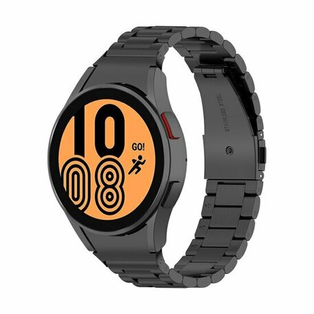 Samsung Galaxy Watch 7 - 40mm / 44mm & Watch FE - Stahlgliederband - Schwarz