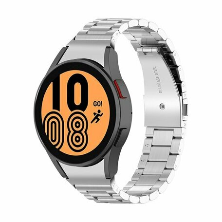 Samsung Galaxy Watch 7 - 40mm / 44mm & Watch FE - Stahlgliederband - Silber