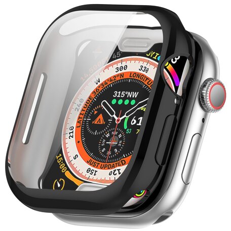 Apple Watch TPU Hülle - Schwarz - Geeignet für Apple Watch 46mm