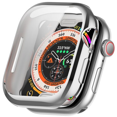 Apple Watch TPU Hülle - Silber - Geeignet für Apple Watch 46mm
