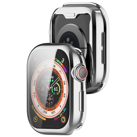 Apple Watch TPU Hülle - Silber - Geeignet für Apple Watch 46mm