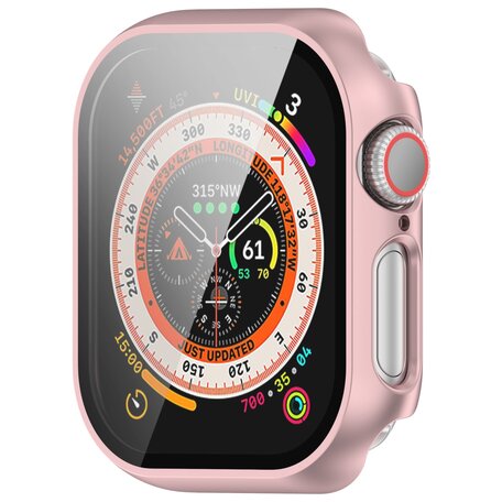 Apple Watch Hardcase Schutzhülle – wasserdicht - Rose gold - Geeignet für Apple Watch 46mm