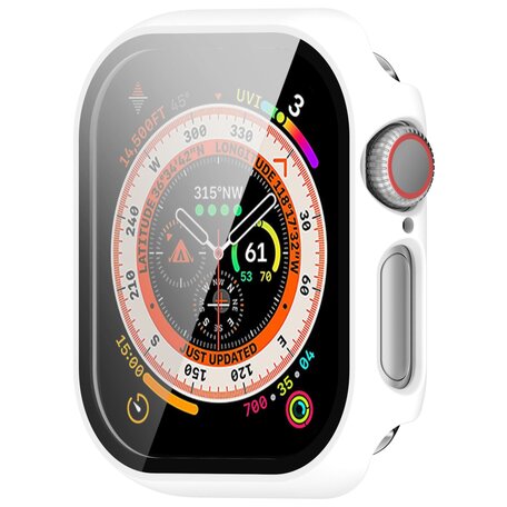 Apple Watch Hardcase Schutzhülle – wasserdicht - Weiß - Geeignet für Apple Watch 46mm