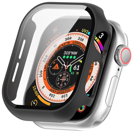 Apple Watch Hardcase Schutzhülle – wasserdicht - Schwarz - Geeignet für Apple Watch 46mm