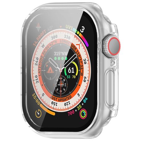 Apple Watch Hardcase Schutzhülle – wasserdicht - Transparent - Geeignet für Apple Watch 46mm