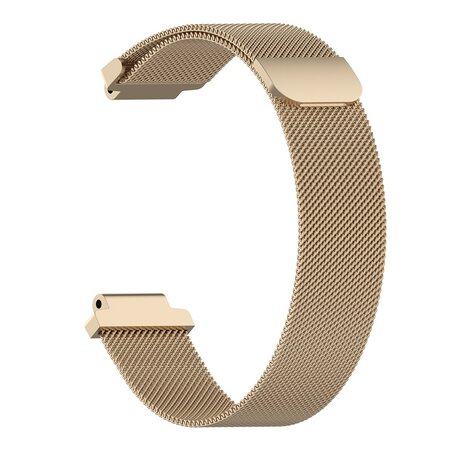 Garmin Forerunner 220 / 230 / 235 / 620 / 630 / 735 (XT) - Milanaise Armband - Klein - Vintage gold
