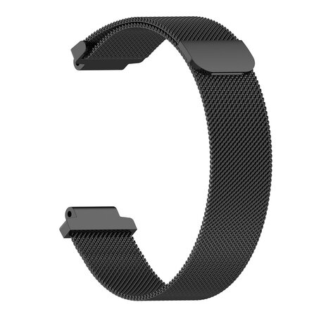Garmin Forerunner 220 / 230 / 235 / 620 / 630 / 735 (XT) - Milanaise-Armband - Klein - Schwarz