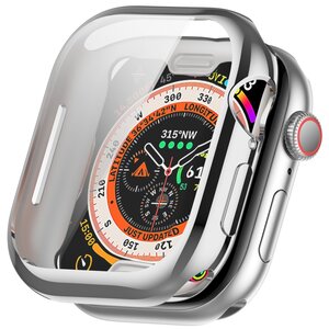 Apple Watch TPU Hülle - Silber - Geeignet für Apple Watch 46mm