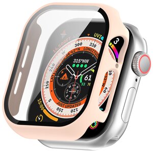 Apple Watch Hardcase Schutzhülle – wasserdicht - Hellrosa - Geeignet für Apple Watch 46mm