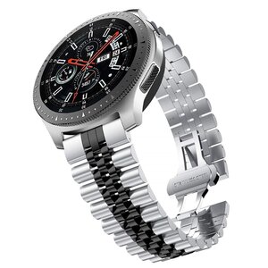 Garmin Vivoactive 4 / 4L - Stahlband - Silber / schwarz