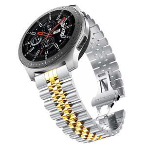 Garmin Vivoactive 4 / 4L - Stahlband - Silber / Gold