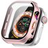 Apple Watch Hardcase Schutzhülle – wasserdicht - Rose gold - Geeignet für Apple Watch 46mm_