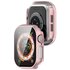 Apple Watch Hardcase Schutzhülle – wasserdicht - Rose gold - Geeignet für Apple Watch 46mm_